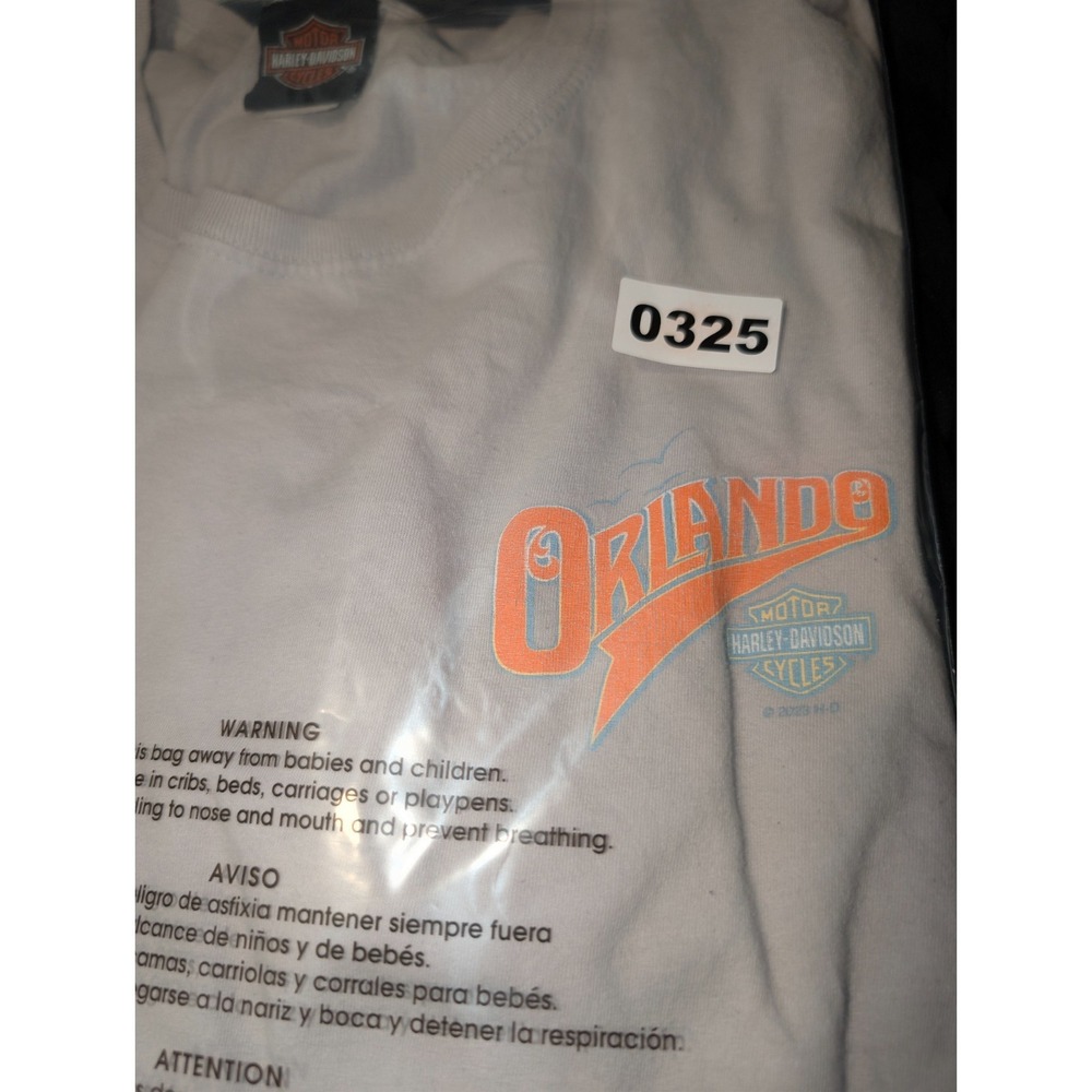 Harley-Davidson Orlando Florida Graphic Gray T-shirt size XL - Picture 11 of 11